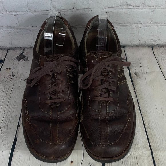 CLARKS LEATHER CASUAL DRESS SHOE SIZE 12 main image 4
